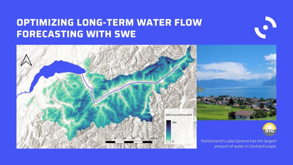 Benefits for long-term hydropower energy trading by integrating satellite derived snow data