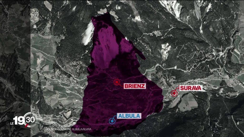 La montagne qui menace Brienz (GR) est la plus surveillée de Suisse