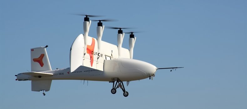 Les drones de Dufour Aerospace vont cartographier les Alpes avec des lasers