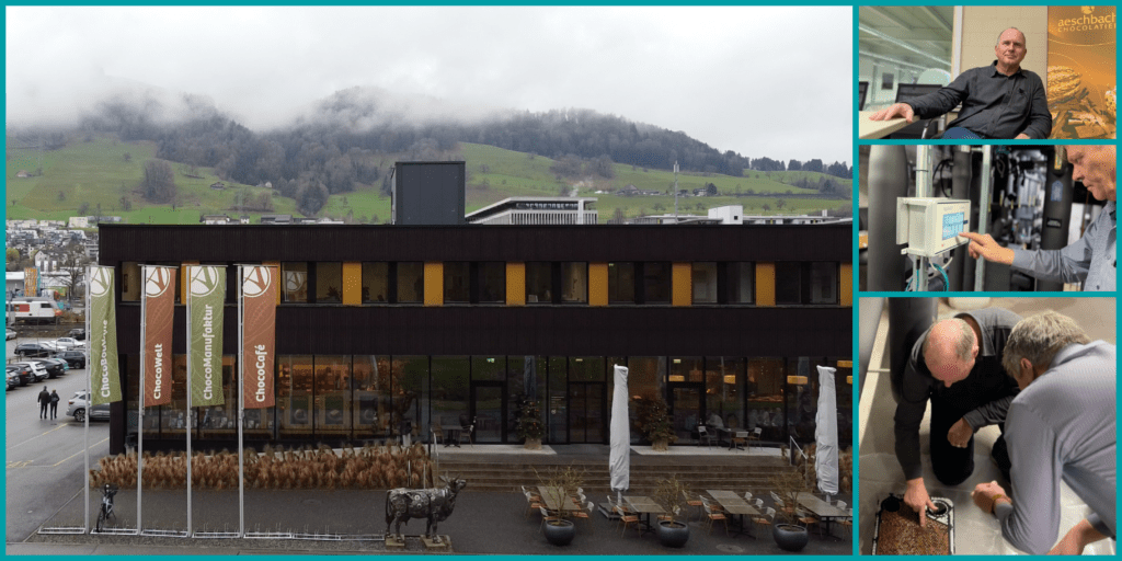 Le chocolatier Aeschbach optimise sa production grâce à la PME valaisanne Aqua4D