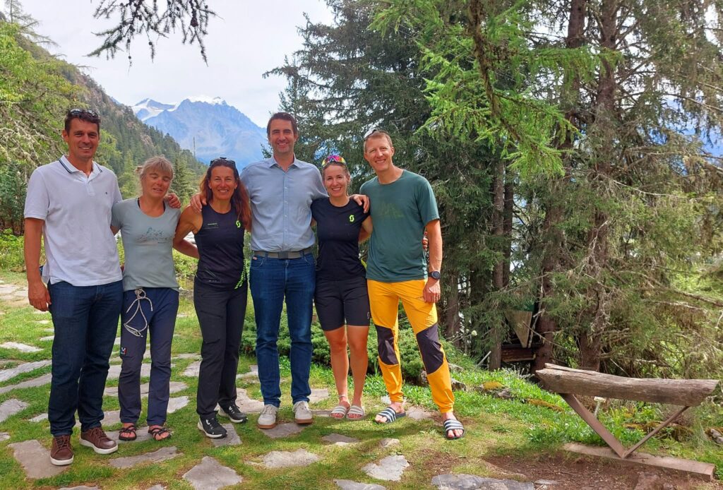 Alpine Quest était à Champex-Lac pour sensibiliser au changement climatique